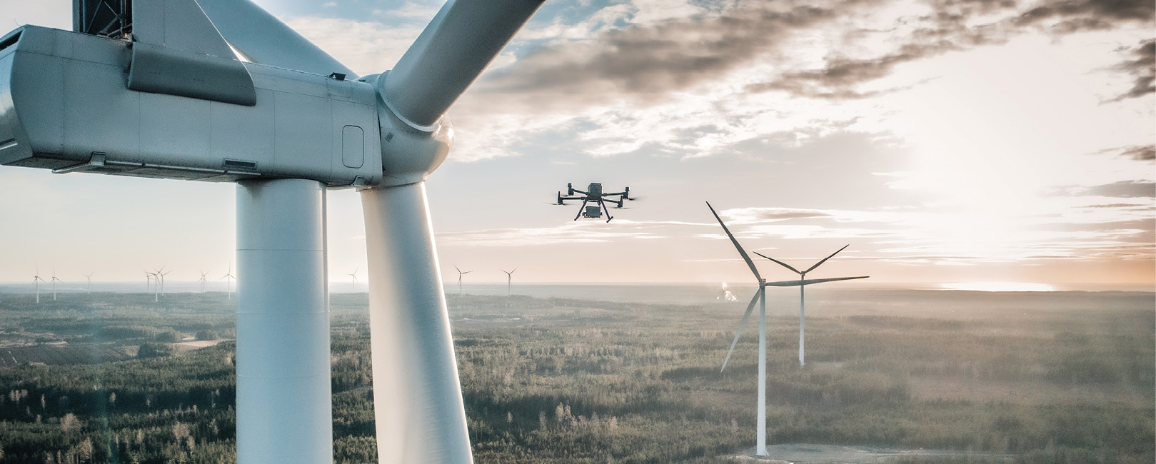 Offshore Wind Farm Drone Inspection